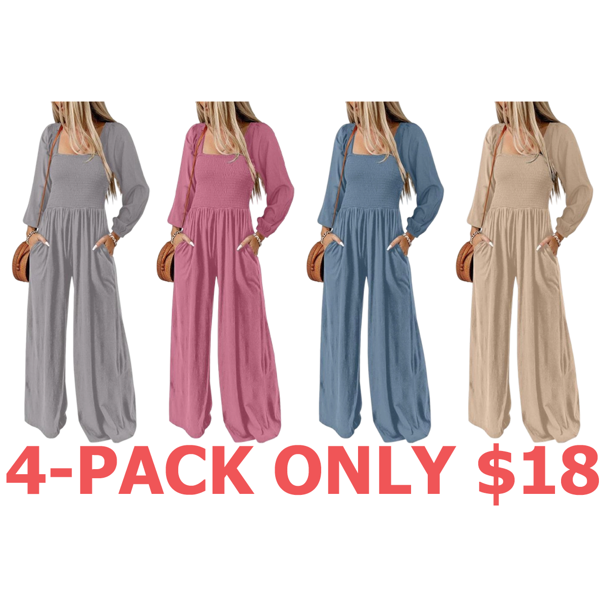 Women's Casual Relaxed Jumpsuit