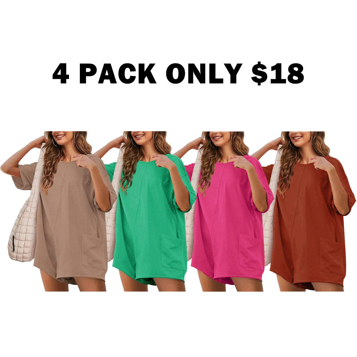 Women's Oversized Rompers