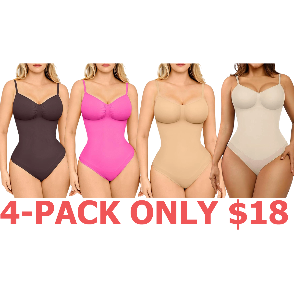 Seamless Thong Bodysuit Comfortable Jumpsuit Limited-Time Offer Form-Fitting Adjustable