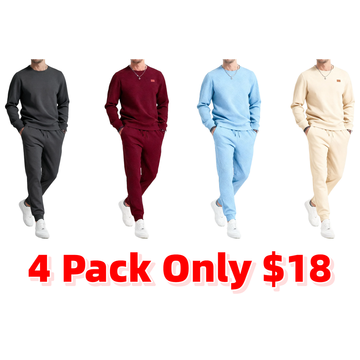 Men's 2 Piece Sweatsuits Outfits