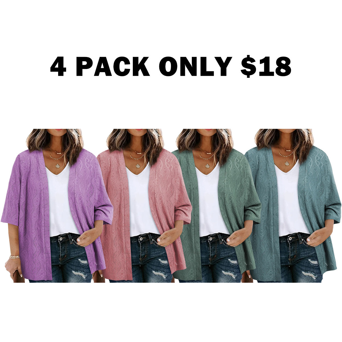 Plus Size Cardigan