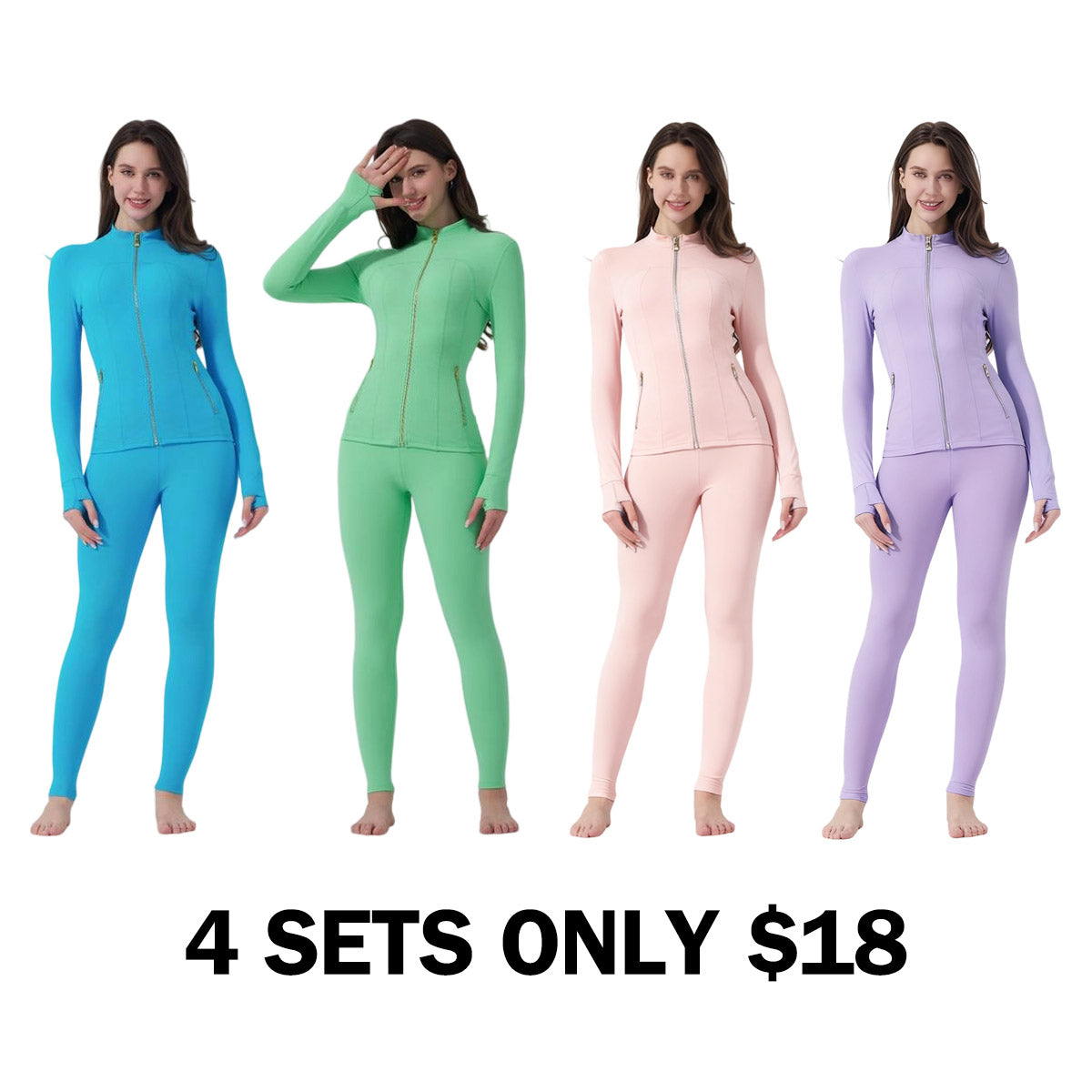 Women's Sporty Tracksuit Set