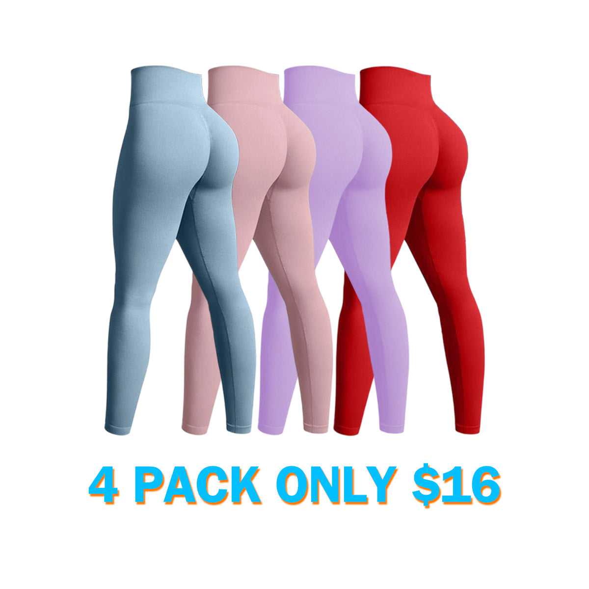 Women's Legging Seamless Yoga Workout High Waist Butt Liftings Athletic Leggings
