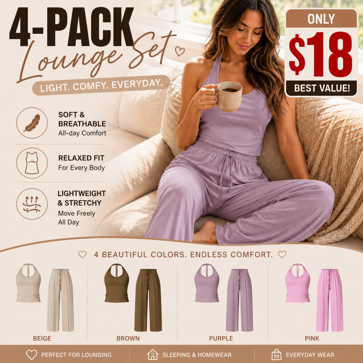 Womens Quick Dry Sport Tank Pants Set