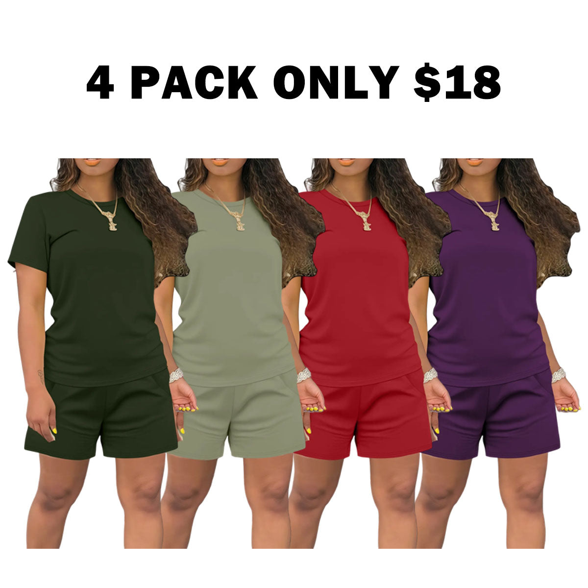Women's Solid Co-ord Set