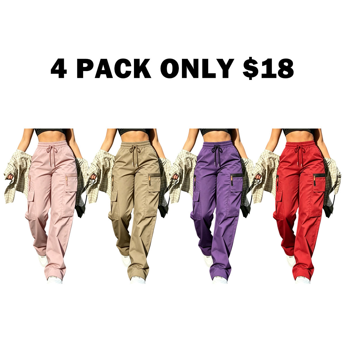 Women’s summer breathable cargo pants