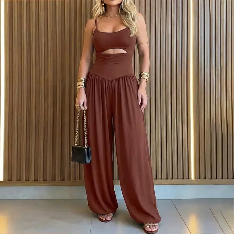 Women's Cut-out Cami Jumpsuit