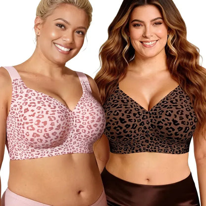 Women’s Jelly Bras Full Coverage Wireless Supportive Bra