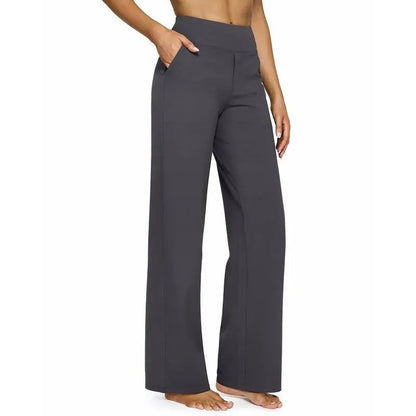 🔥8- PACK Women Loose High-Waist Business Casual Pants