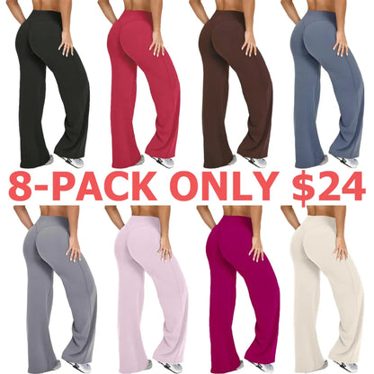 Straight Leg Bottoms Fitness Sportswear Gymwear Casual Pants