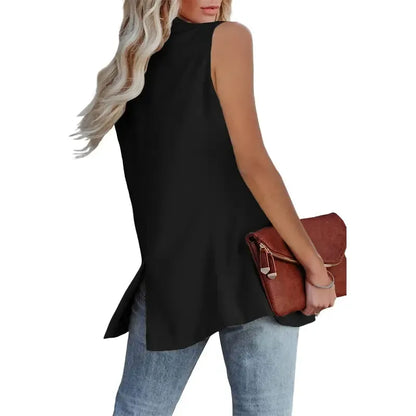Women's Sleeveless Blazer Vest