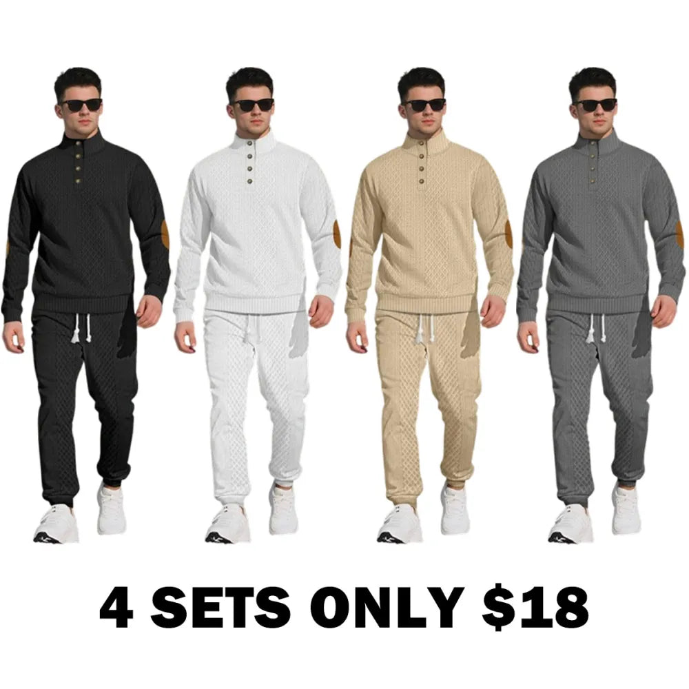 Men's knitted suit