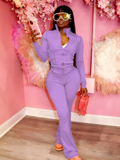 Sporty Two-Piece Set