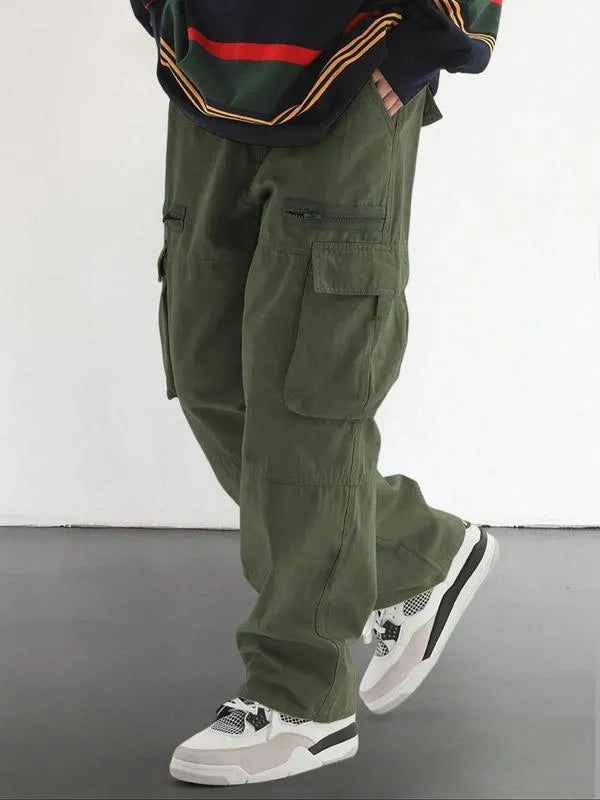 DIC/Authentics Men's Relaxed Fit Stretch Cargo Pant