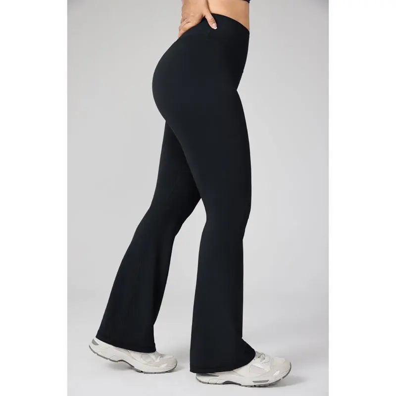 🔥8- PACK No Front Seam Flare Leggings 31"