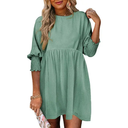 Women's Black Summer Tunic Dress