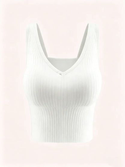 Women's Solid Backless Bra with Removable Pads