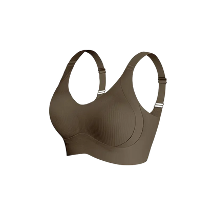 Women's Solid Wireless Bra, ComfortableBreathable Push Up Bra