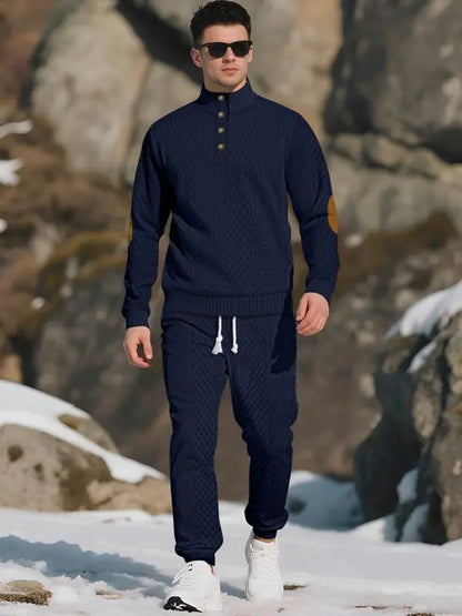 Men's knitted suit