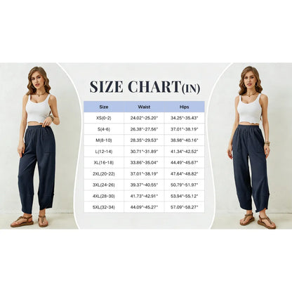 Women's wide-leg relaxed casual pantsone-piece wide-leg trousers