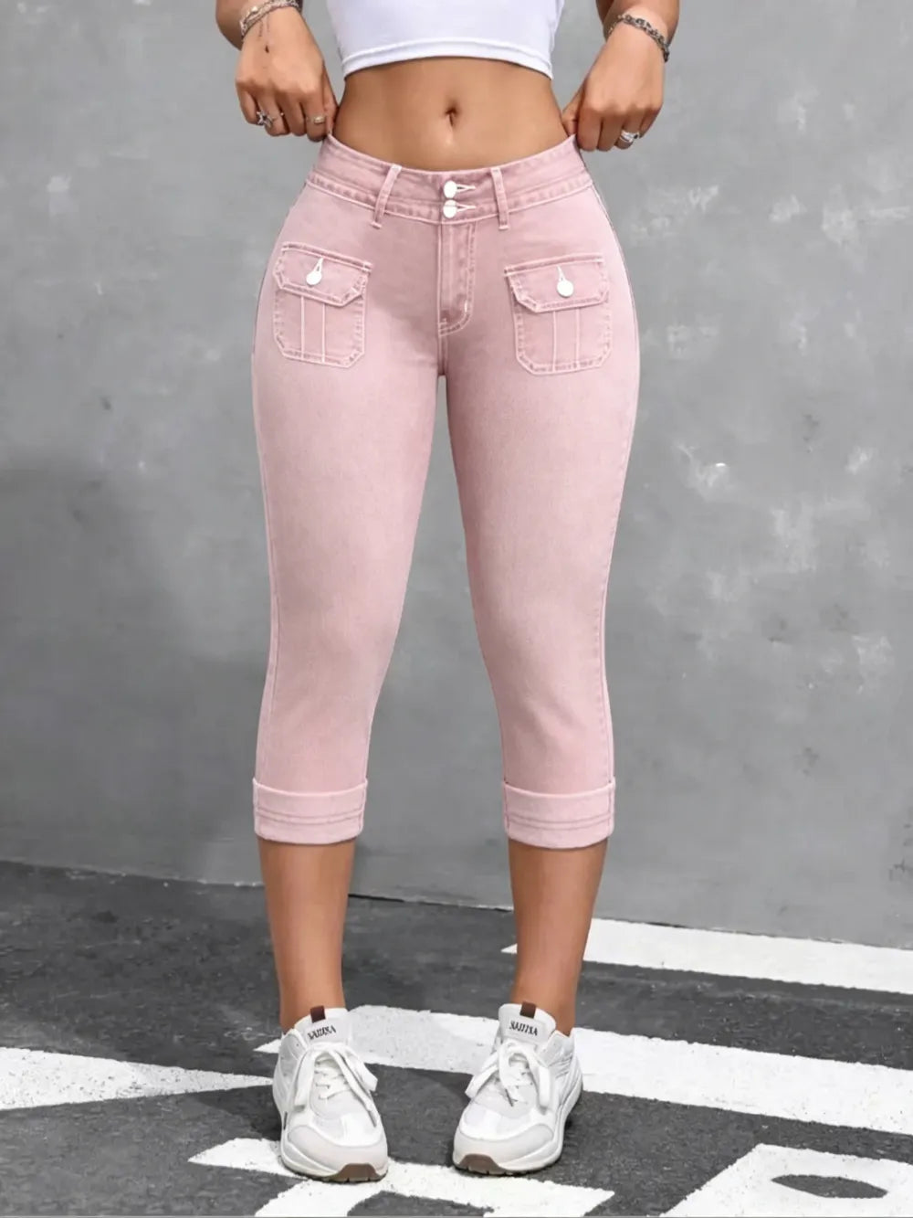 Women's Tight Fit Seven-Quarter Pants