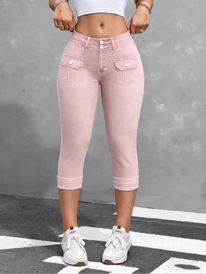 Women's Tight Fit Seven-Quarter Pants