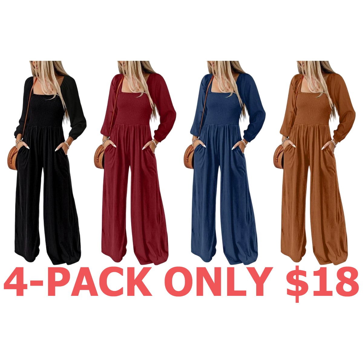 Women's Casual Relaxed Jumpsuit