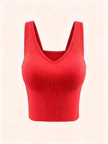 Women's Solid Backless Bra with Removable Pads