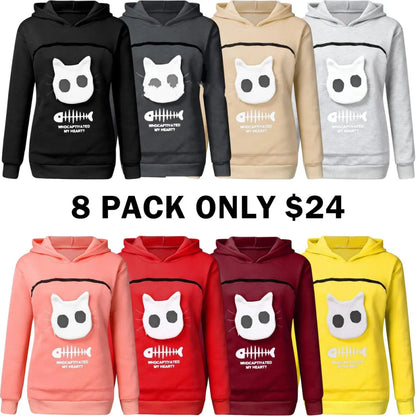 Cat Pouch Hoodie
