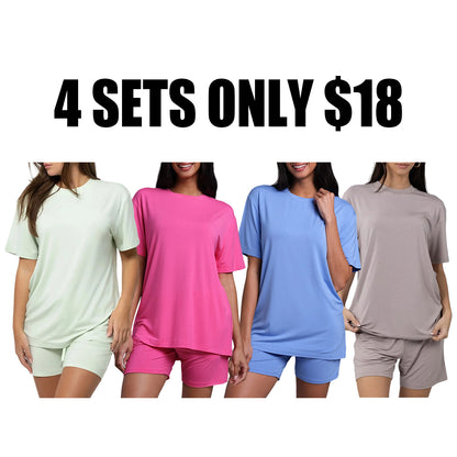 🔥Women's Cloud T-shirt Set-🔥8-Pack - All Colors Included