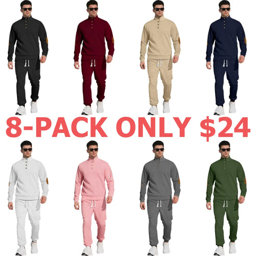 Men's knitted suit The