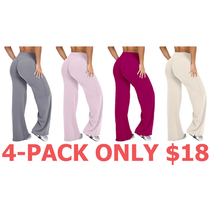 Straight Leg Bottoms Fitness Sportswear Gymwear Casual Pants