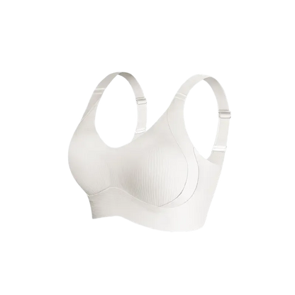 Women's Solid Wireless Bra, ComfortableBreathable Push Up Bra