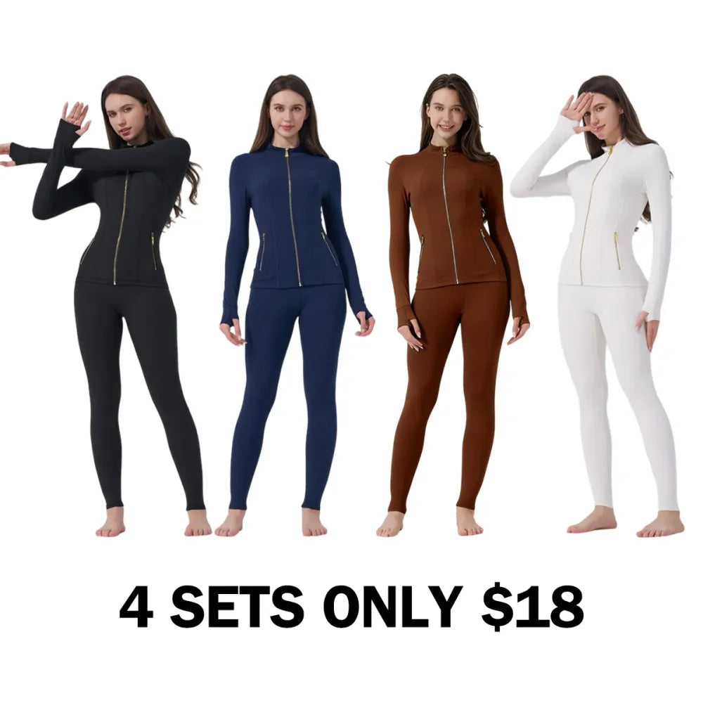 Women's Sporty Tracksuit Set