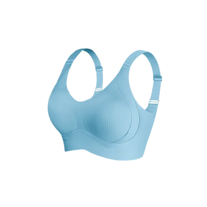 Women's Solid Wireless Bra, ComfortableBreathable Push Up Bra