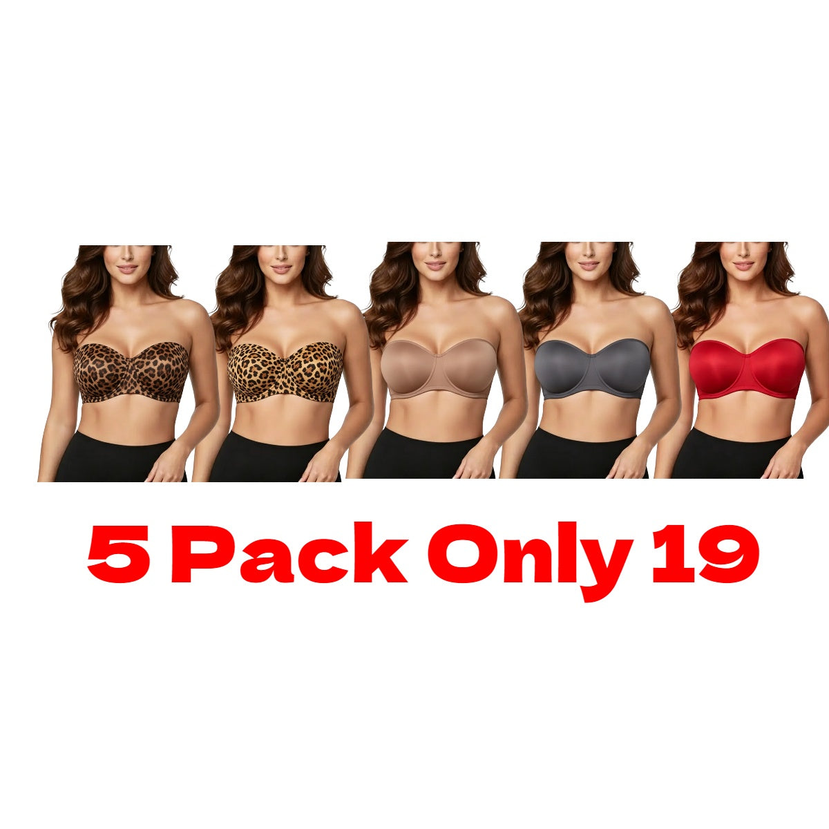 Women's Convertible Strapless