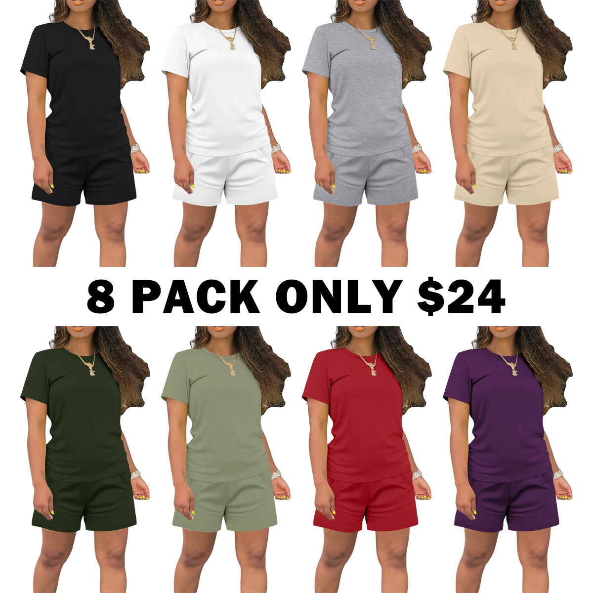 Women's Solid Co-ord Set