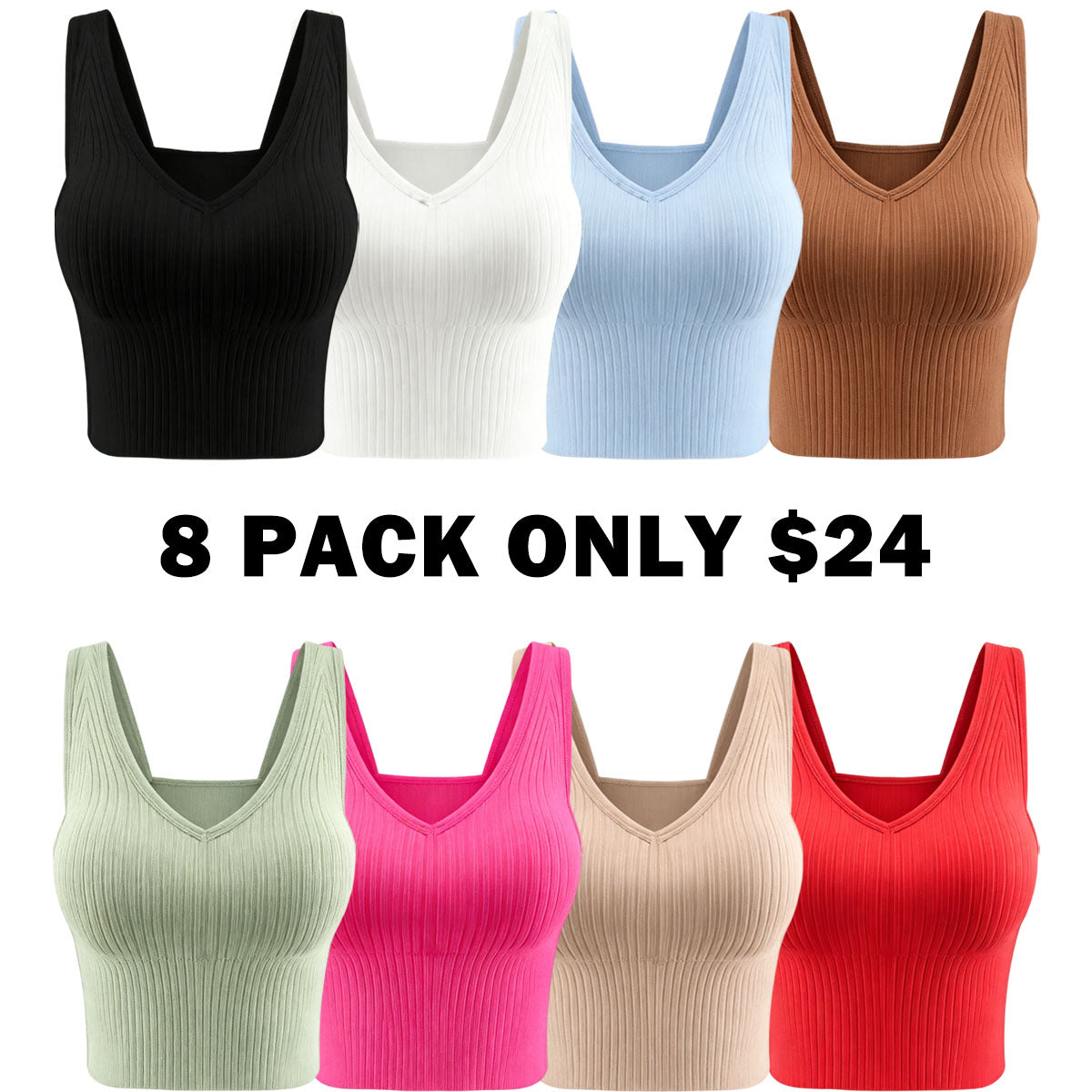 Women's Solid Backless Bra with Removable Pads