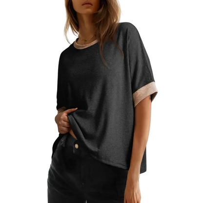 🔥Women'S Tops For Women 2026 Loose Oversized Basic Tee Comfortable Soft Fabric Flattering Fit