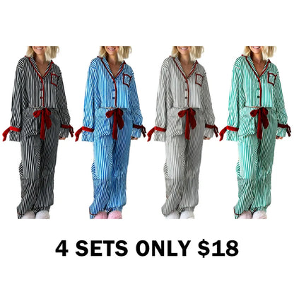 Striped Pajama Set