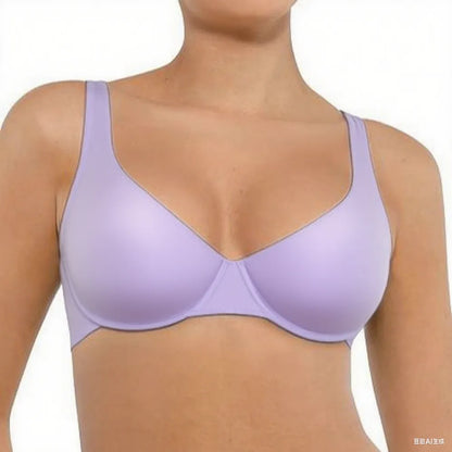 Bras for Women Comfort Underwire Balconette Bras Plus Size Full Coverage No Padded Seamless Everyday Bras Womenswear Comfortable