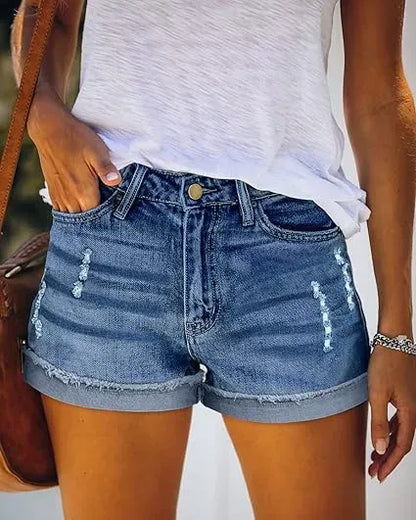 Women's Casual Denim Shorts (Just $3 Each!)