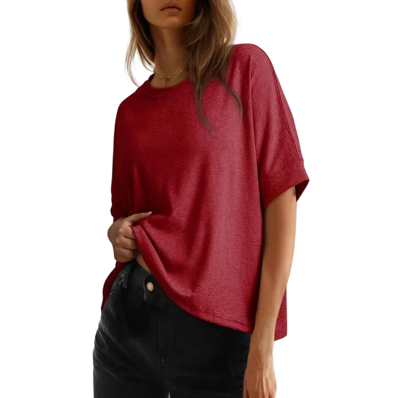 Women's Basic Tee Comfortable Soft Fit