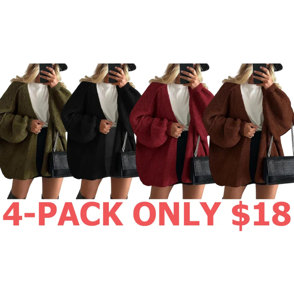 Women's Oversized Cardigan Sweater