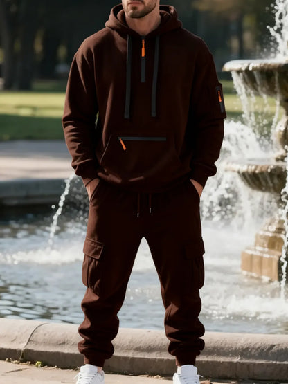 Men's Winter Heavyweight Fleece Lined Set