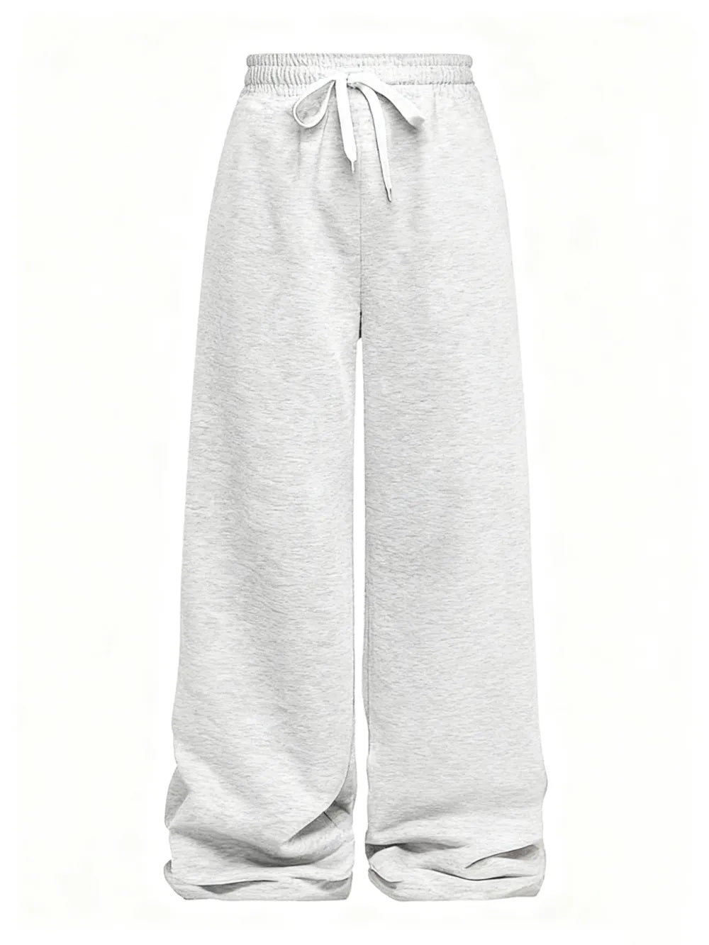 Solid Color Drawstring Pants