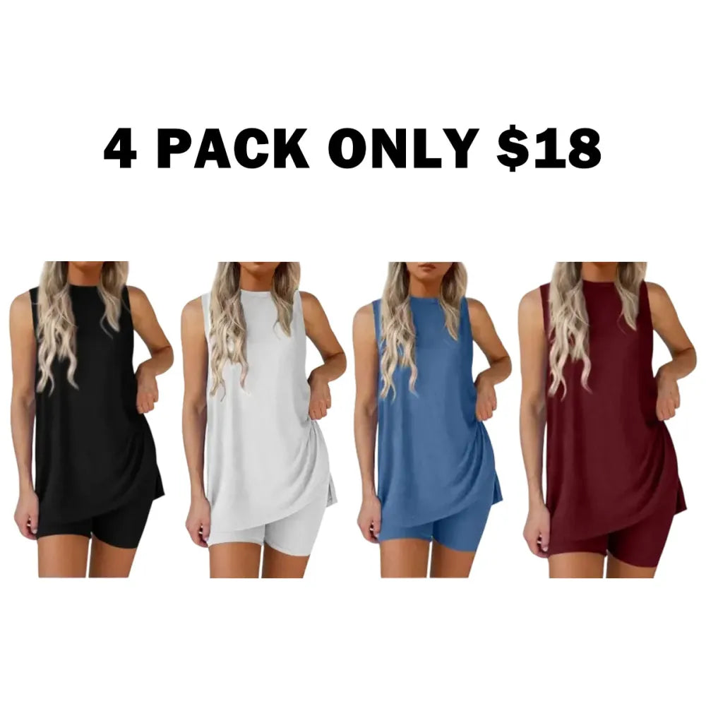 Women's 2-Piece Lounge Shorts Set