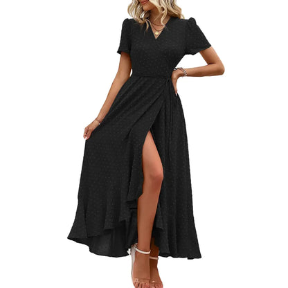 Women's Summer Wrap Maxi Dress