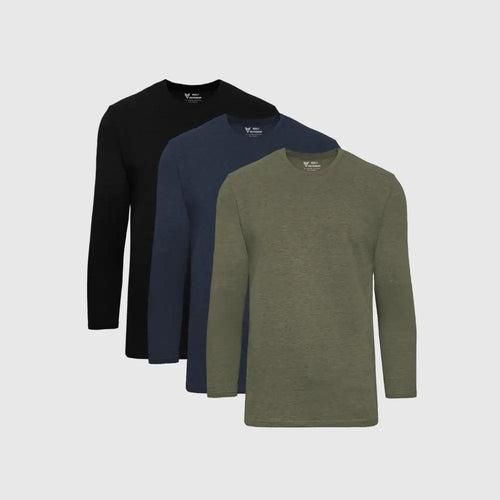Colour Long Sleeve 3-Pack