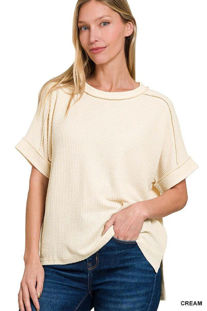 ⏰Hot Sale-2025 Tops Short Sleeve T-Shirts Cute Round Neck T-Shirts Shirts (Multiple Colors)